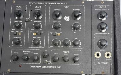 Oberheim-Original BLACK TVS Two-Voice